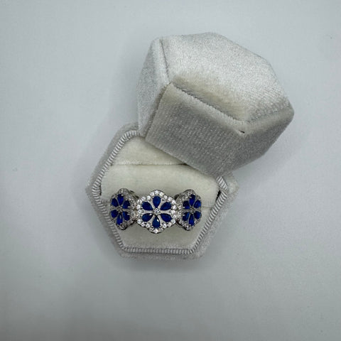 Anello fiore Trilogy  argento 925