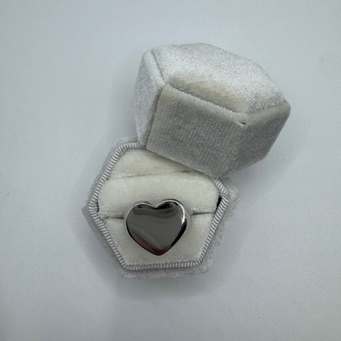 Anello cuore argento 925