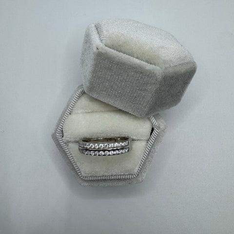 Anello fascia argento 925