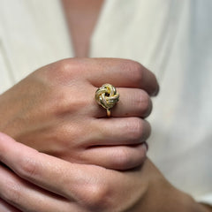 Anello nodo oro