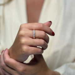 Anello Veretta G/VS oro e diamanti