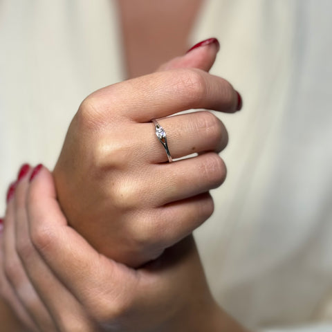 Anello Bilogy G/ VS oro e Diamante