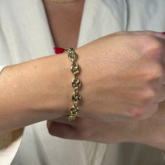 Bracciale marinara oro