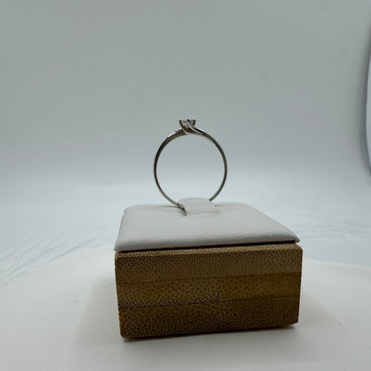 Anello solitario oro