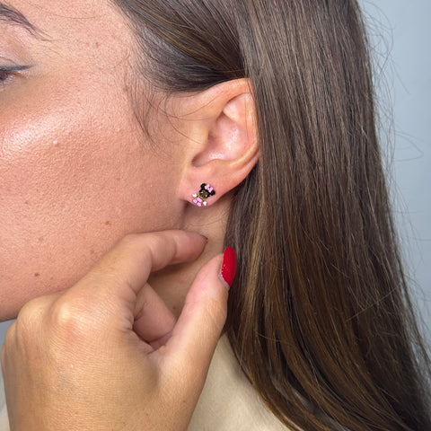 orecchini topolina oro