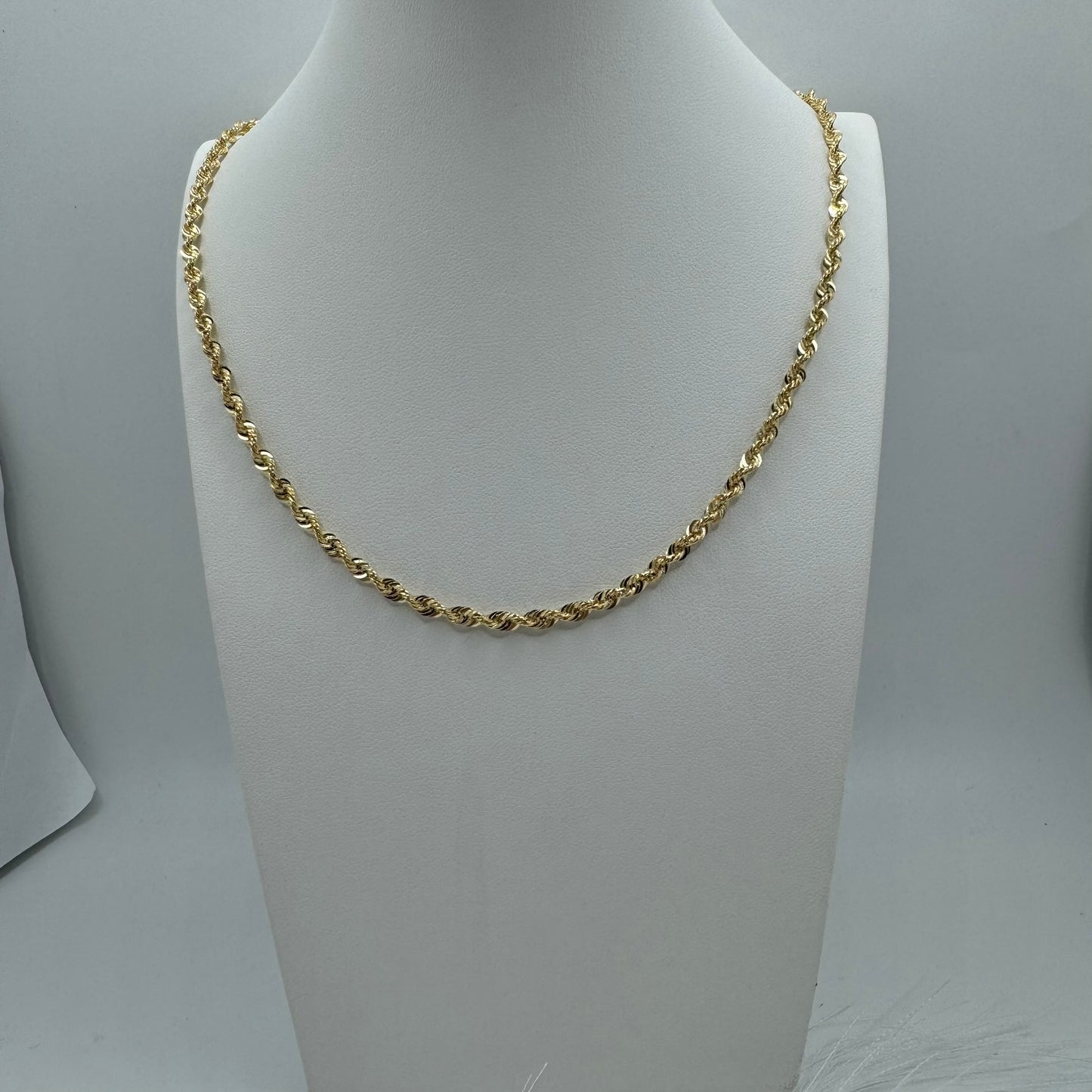Collana fune americana media oro