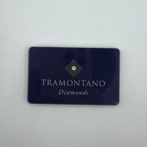Diamante in Blister Tramontano 0.13 ct.