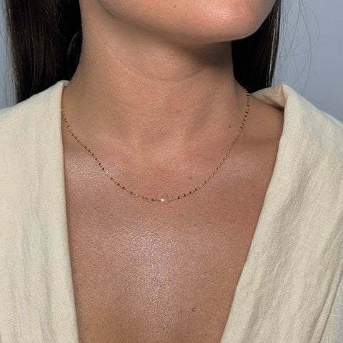 Collana specchiatina oro