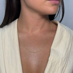 Collana fune oro