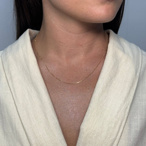 Collana veneziana larga oro