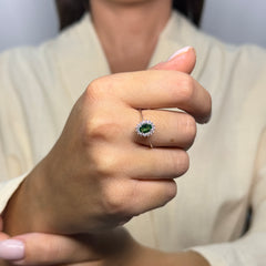 Anello Kate zirconi e oro