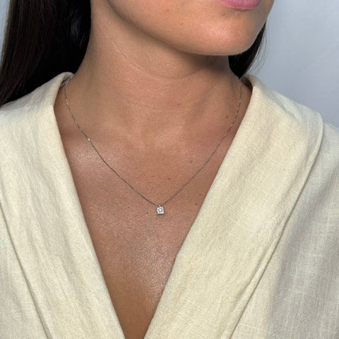 Collana veneziana con punto luce Magic oro e Diamanti