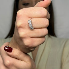 Anello trilogy magic oro e diamanti