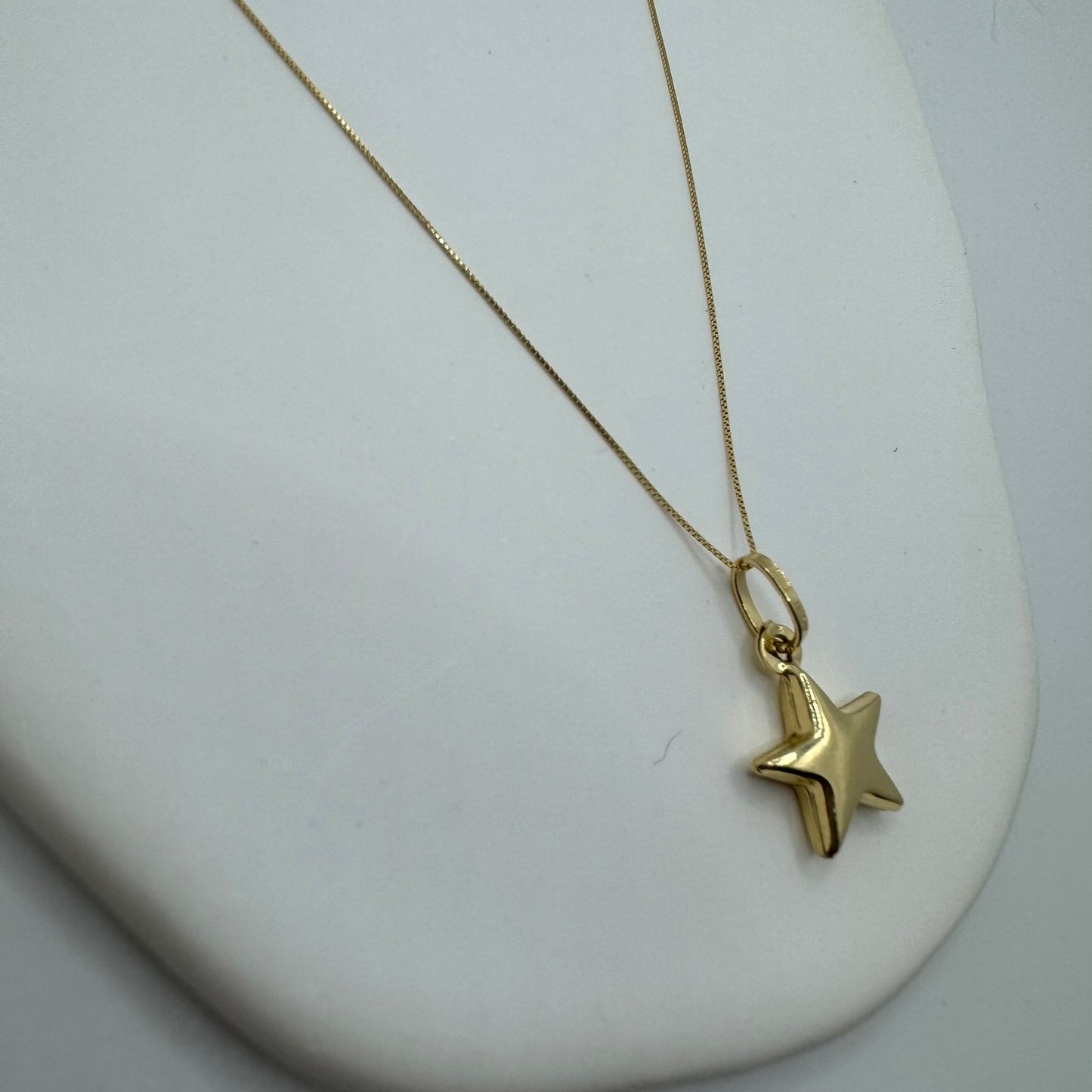 Collana veneziana con stella bombe oro