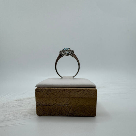 Anello Kate ovale oro e zircone