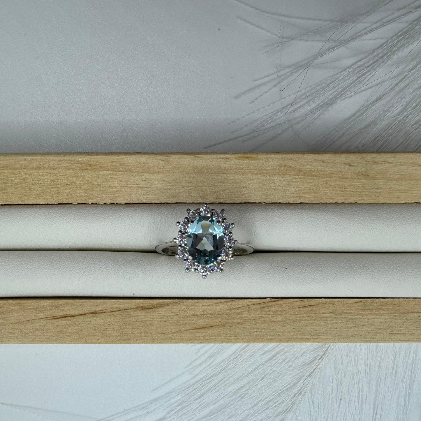 Anello Kate ovale oro e zircone