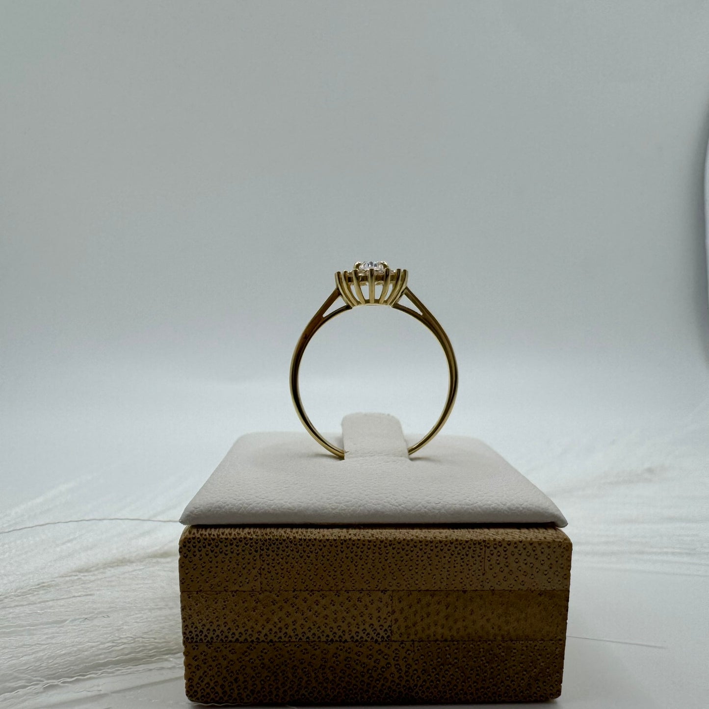 Anello Kate oro e zirconi