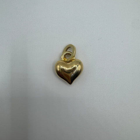 Pendente cuore bombè oro