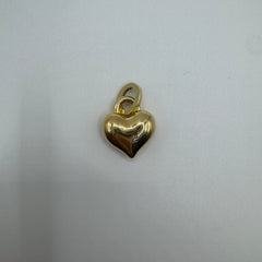 Pendente cuore bombè oro
