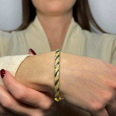 Bracciale rigido oro