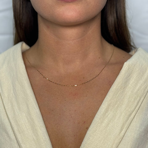 Collana marinara slim oro