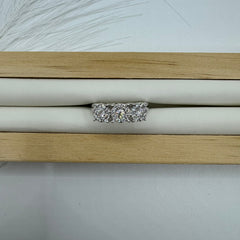 Anello trilogy magic oro e diamanti