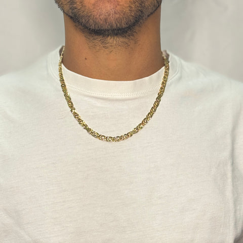 Collana traverso oro