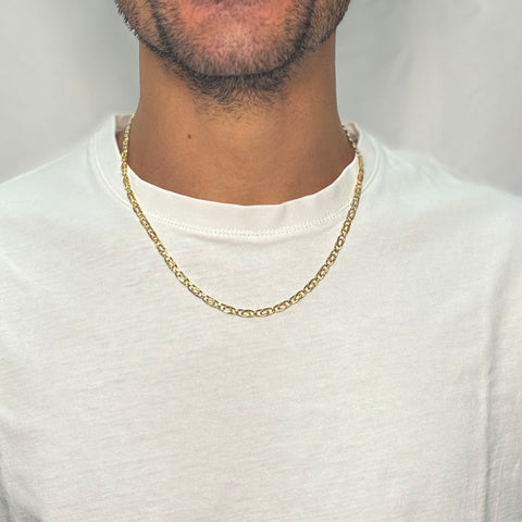 Collana traverso oro