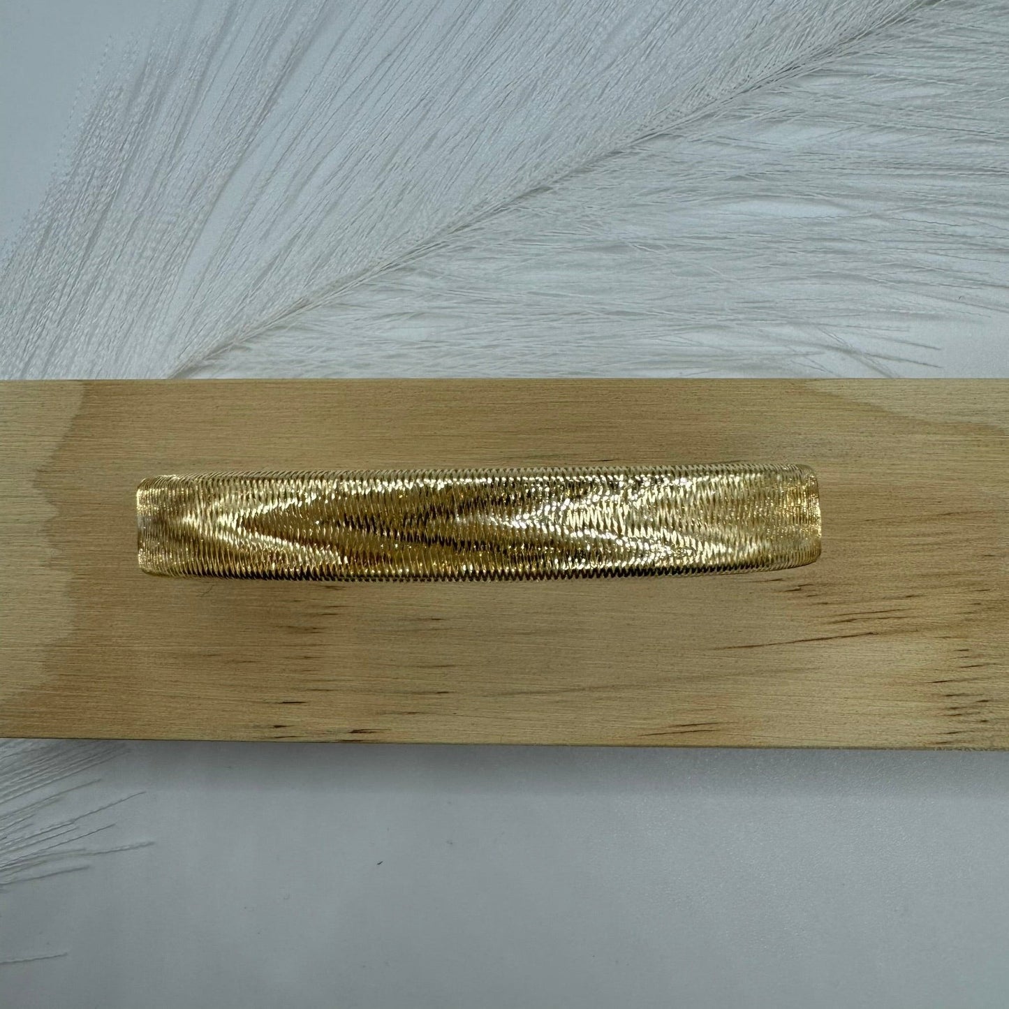 Bracciale fascia elastica oro