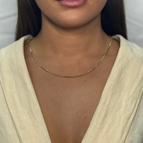 Collana spighetta oro