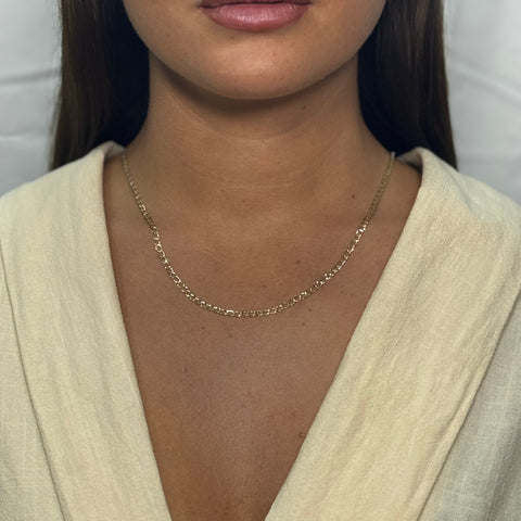 Collana groumette slim oro