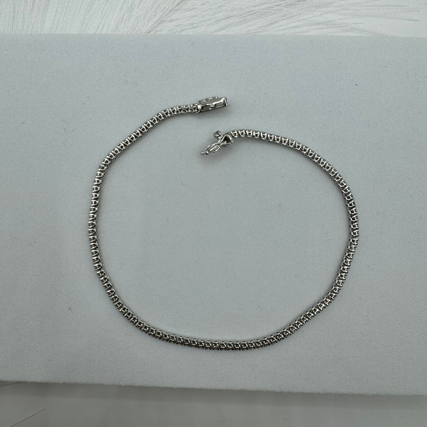 Bracciale tennis oro e diamanti