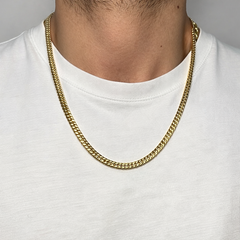 Collana groumette stretta oro