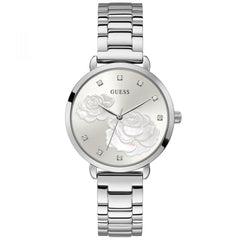 GUESS OROLOGIO DONNA ACCIAIO CON FIORI GW0242L1