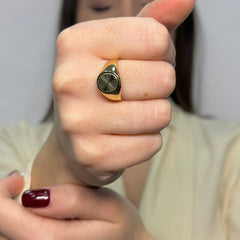 Anello Uomo scudo oro