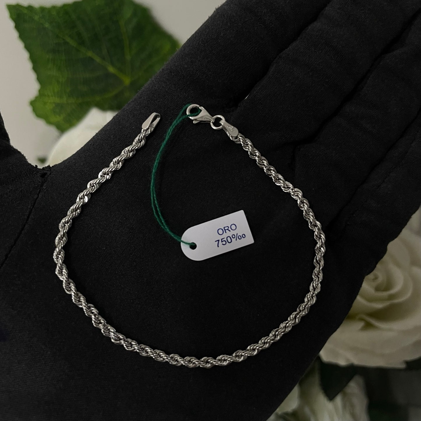 Bracciale fune oro