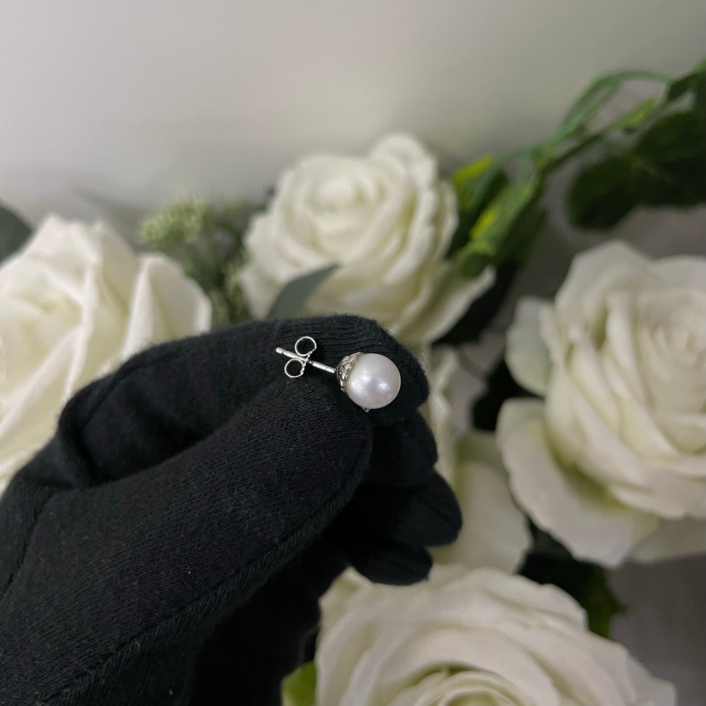 Orecchini perla oro e diamanti