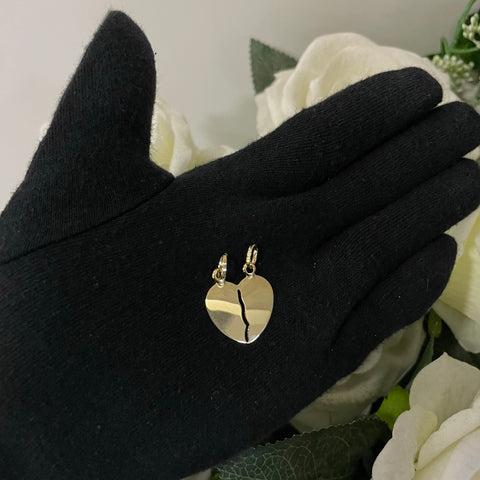 Pendente cuore divisibile oro